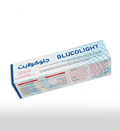جلوكولايت Glucolight (أقراص فوارة لعلاج هشاشة العظام)